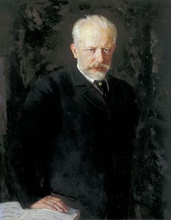 Nikolay Kuznetsov's portrait of the composer, 1893